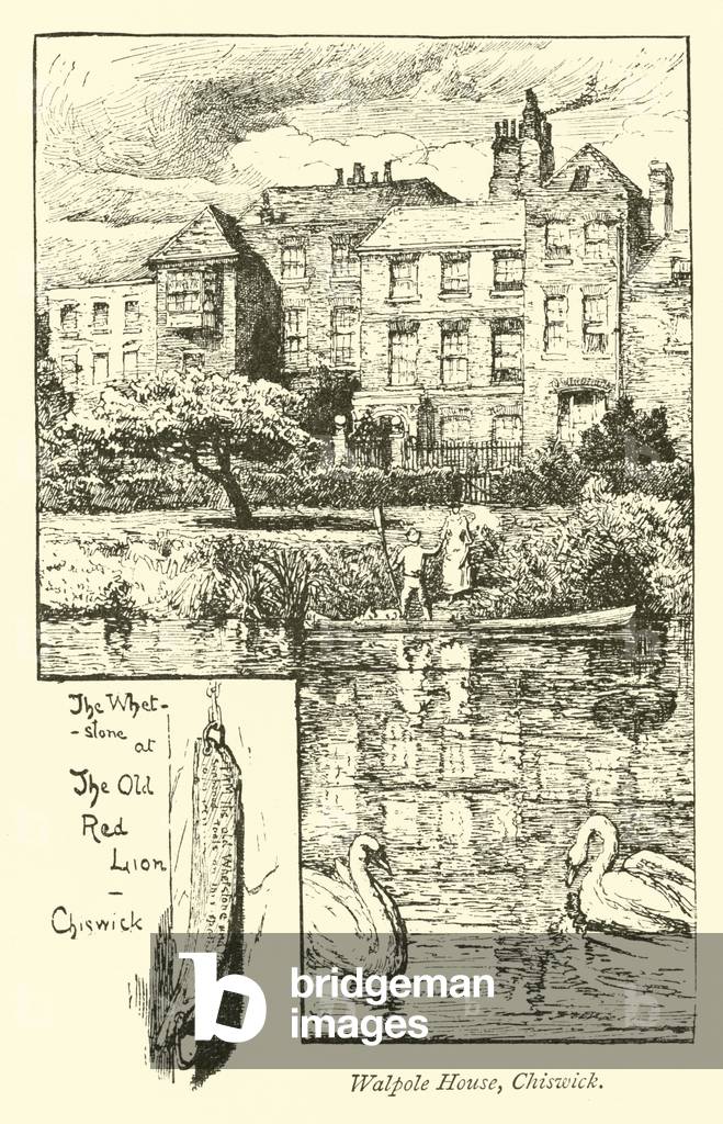 Walpole House, Chiswick (engraving)