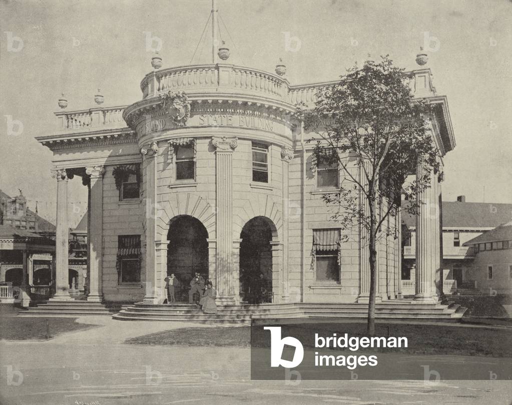 Rhode Island's Building (b/w photo)