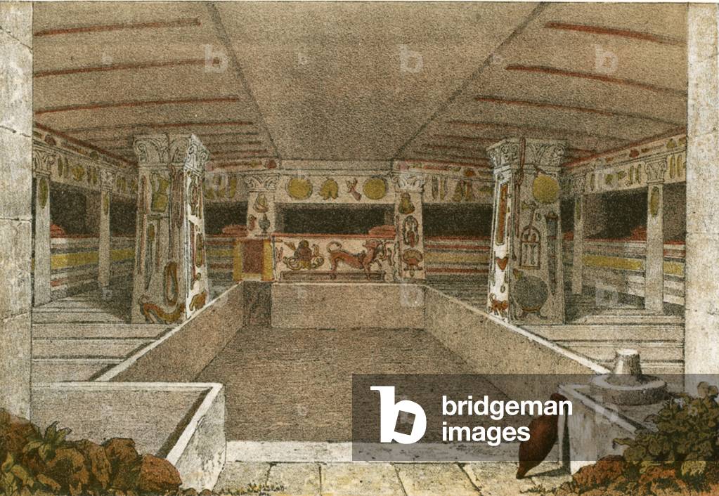 Sepulchral room at Caere