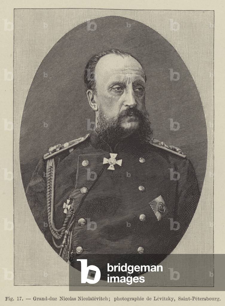 Grand-duc Nicolas Nicolaievitch (engraving)