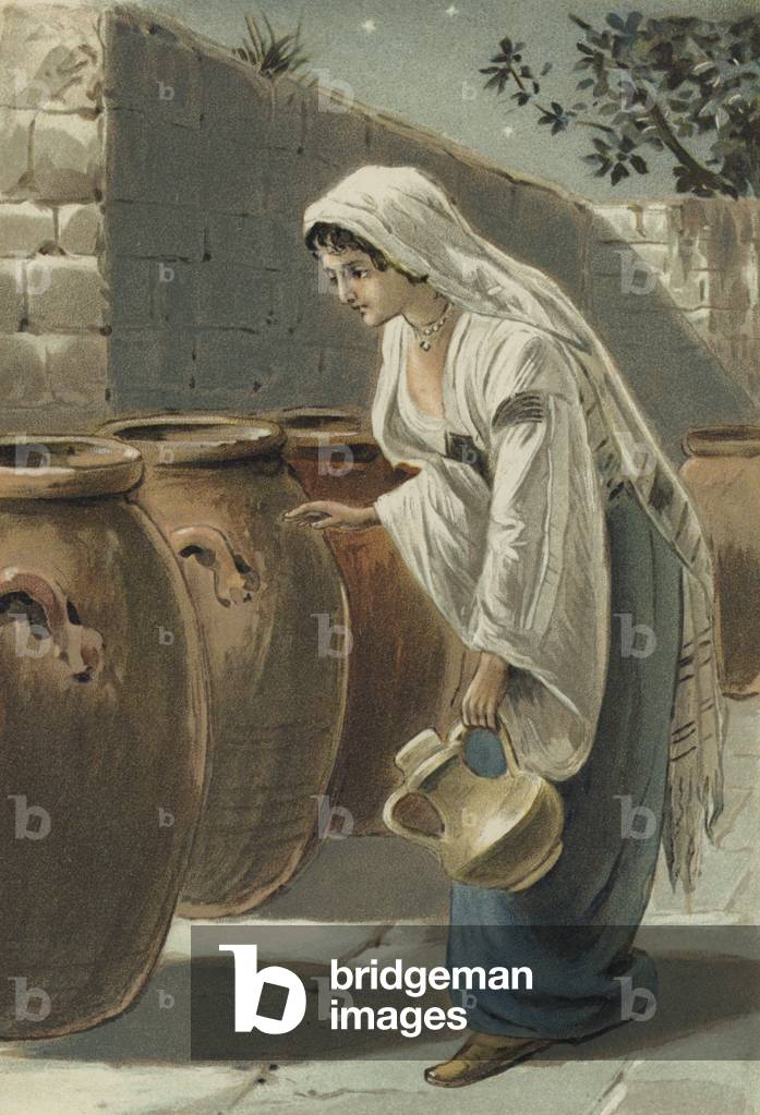 Arabian Nights: The History Of Ali Baba And The Forty Robbers (chromolitho)