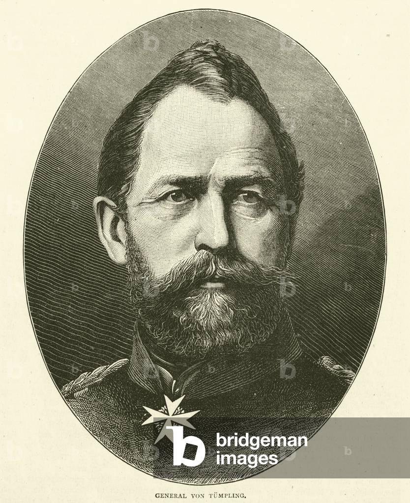 General Von Tumpling, December 1870 (engraving)