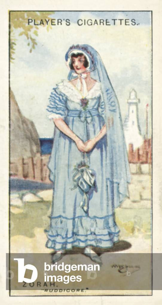 Gilbert and Sullivan, Zorah, Ruddigore (colour litho)