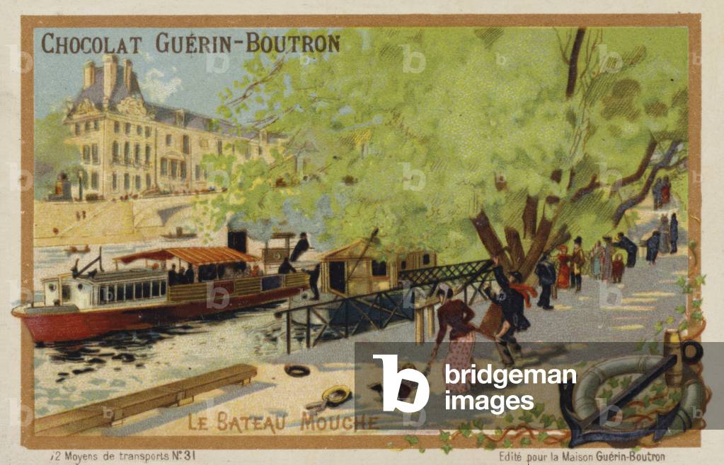 Bateau Mouche (chromolitho)