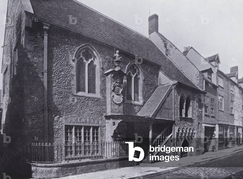 The Tolhouse, Yarmouth (b/w photo)