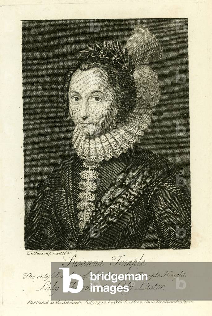 Susana Temple, Lady Thornhurst (engraving)