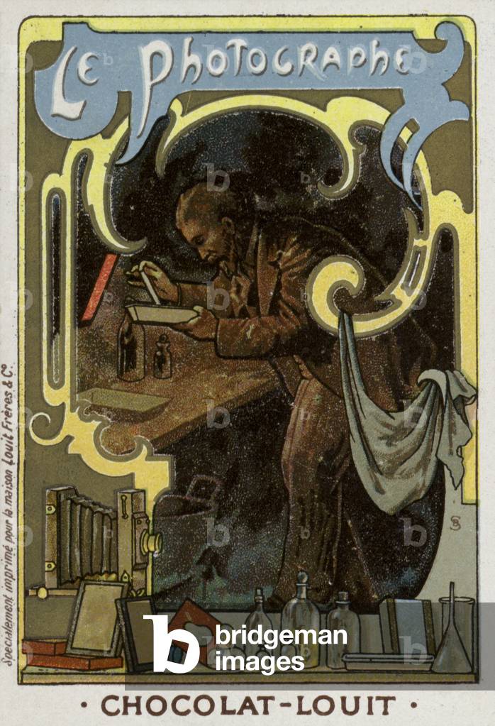 The photographer (chromolitho)