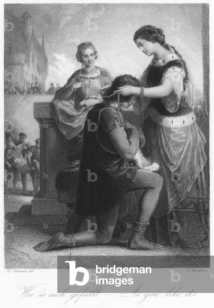 Scene from As You Like It (engraving)