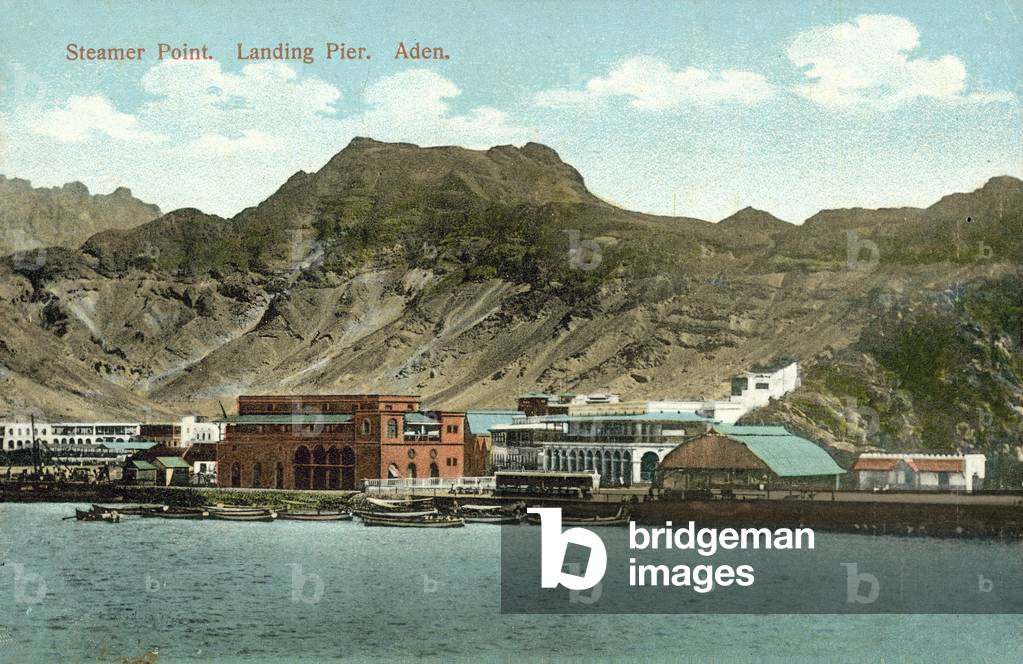 Steamer Point, Aden, Yemen (colour photo)