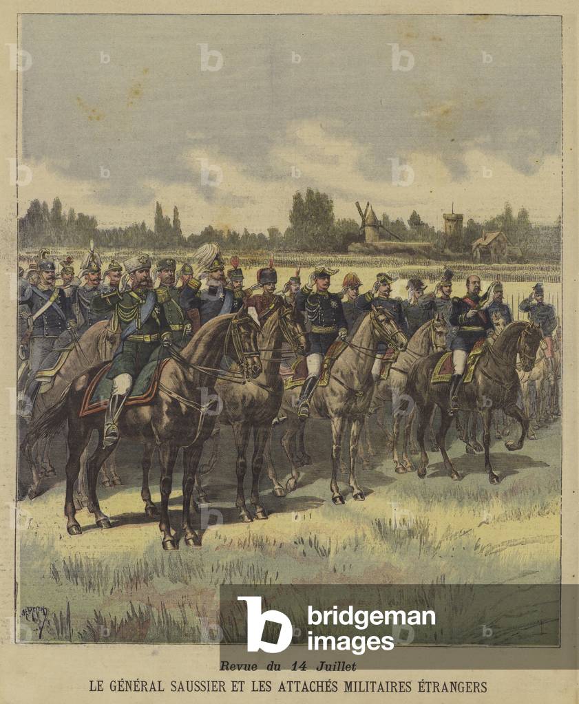 Bastille Day review (colour litho)