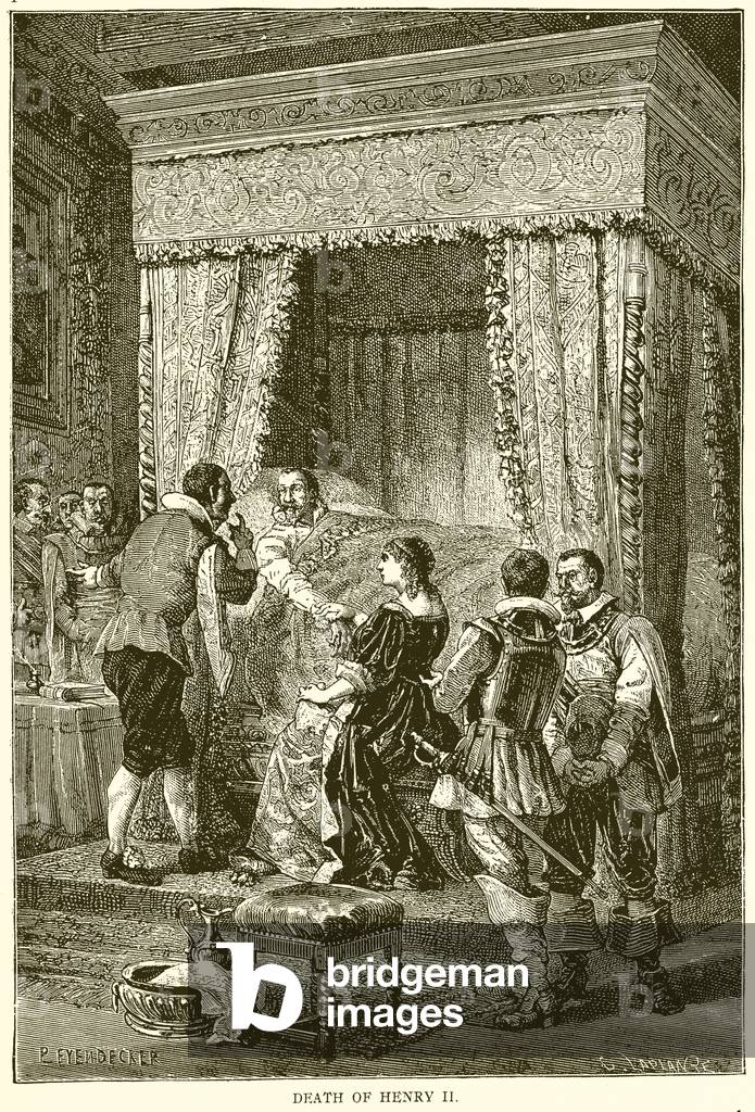 Death of Henry II (engraving)