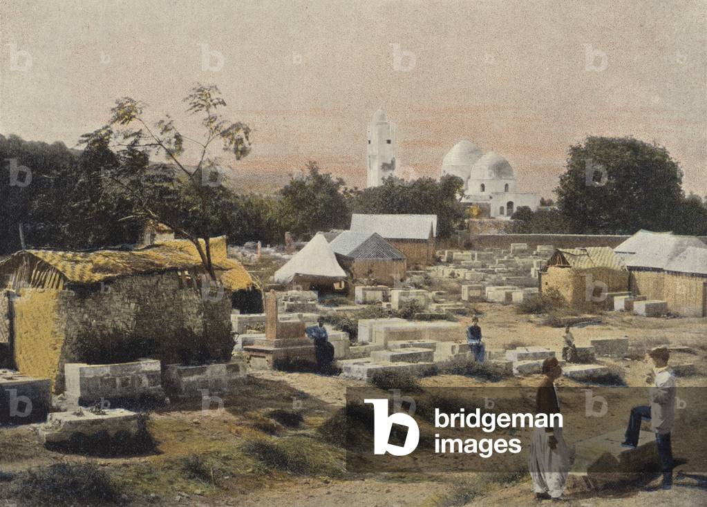 Tripoli, Mosquee Et Cimetiere De Tailen (colour photo)