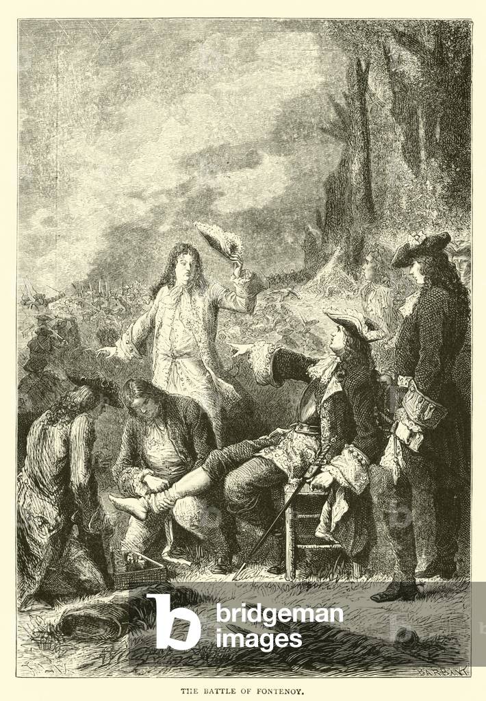 The Battle of Fontenoy (engraving)