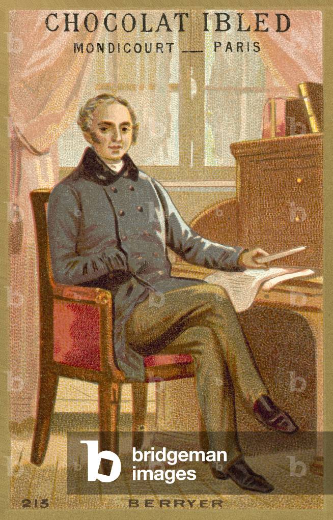 Pierre-Antoine Berryer, French advocate and politician (chromolitho)