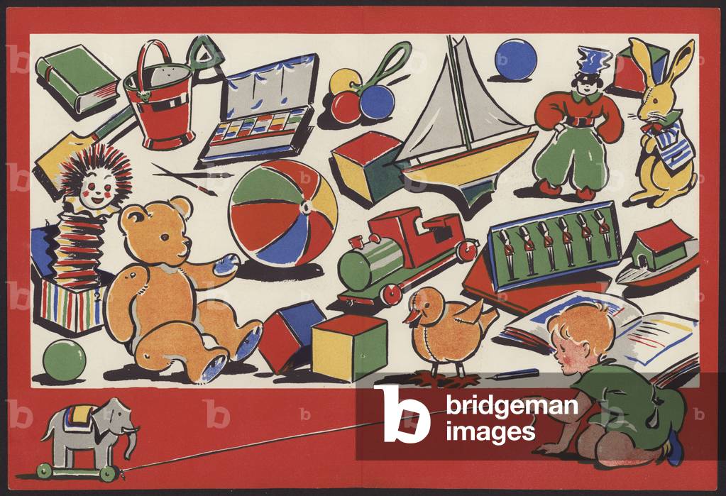 Illustration for See, No 1, by Dorothy Dealtry (colour litho)