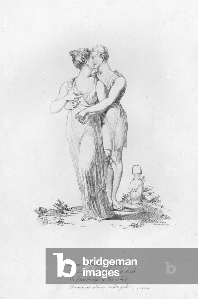 Anacreon, Ode XXXVIII (engraving)