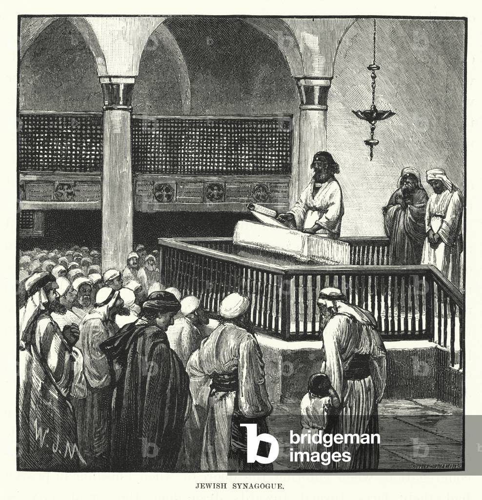 Jewish Synagogue (engraving)