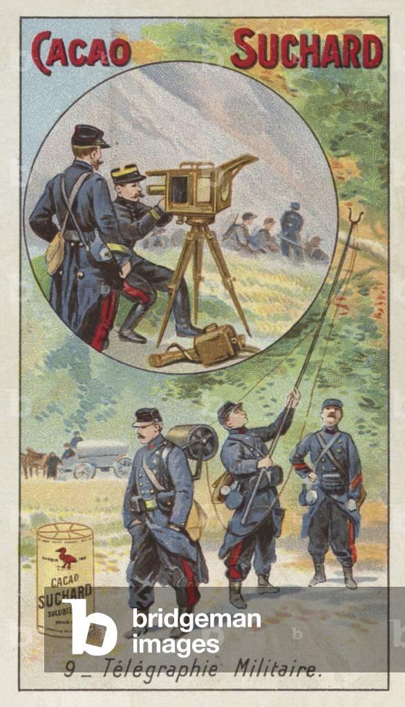 Military telegraphy (chromolitho)