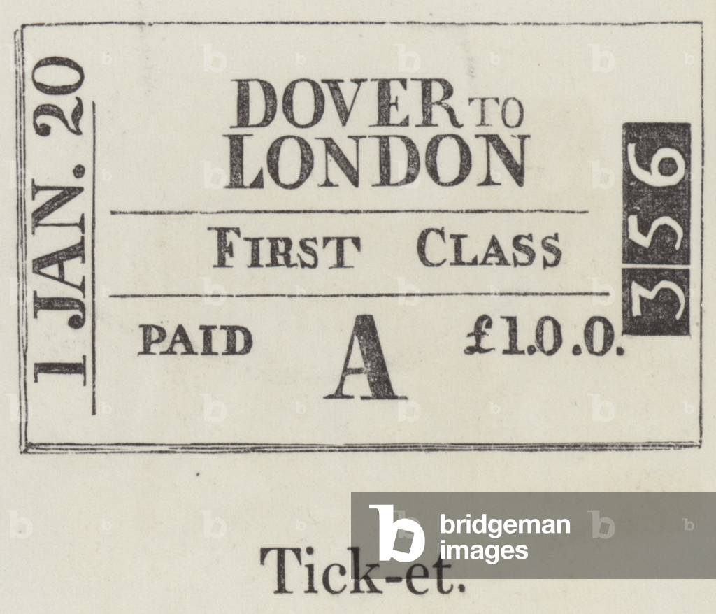 Ticket (engraving)
