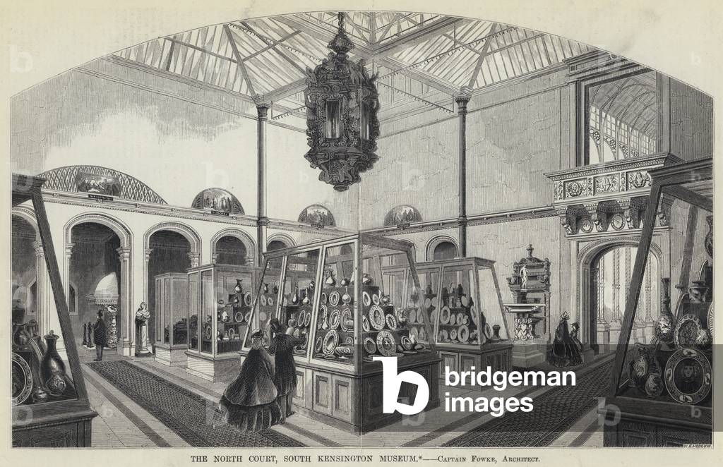 The North Court, South Kensington Museum (engraving)