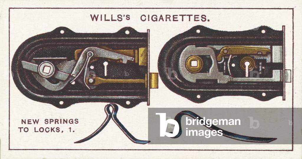 Household Hints, New Springs to Locks, 1 (chromolitho)
