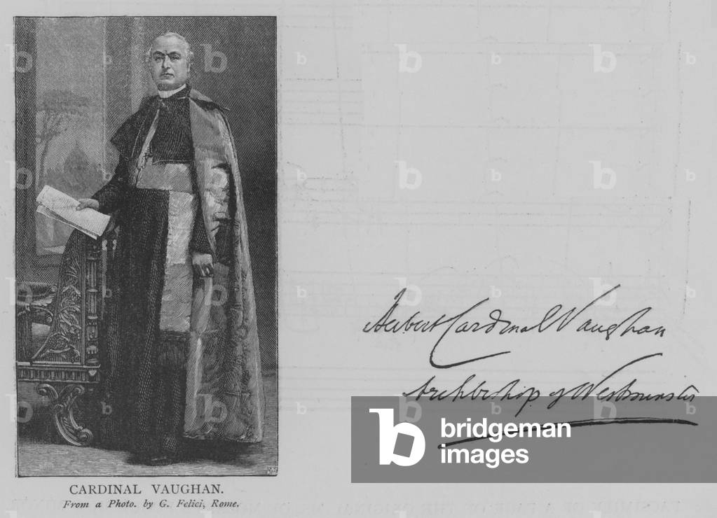 Cardinal Vaughan (engraving)