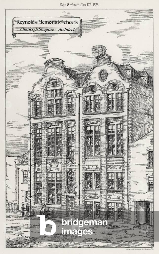 Reynolds Memorial Schools (engraving)