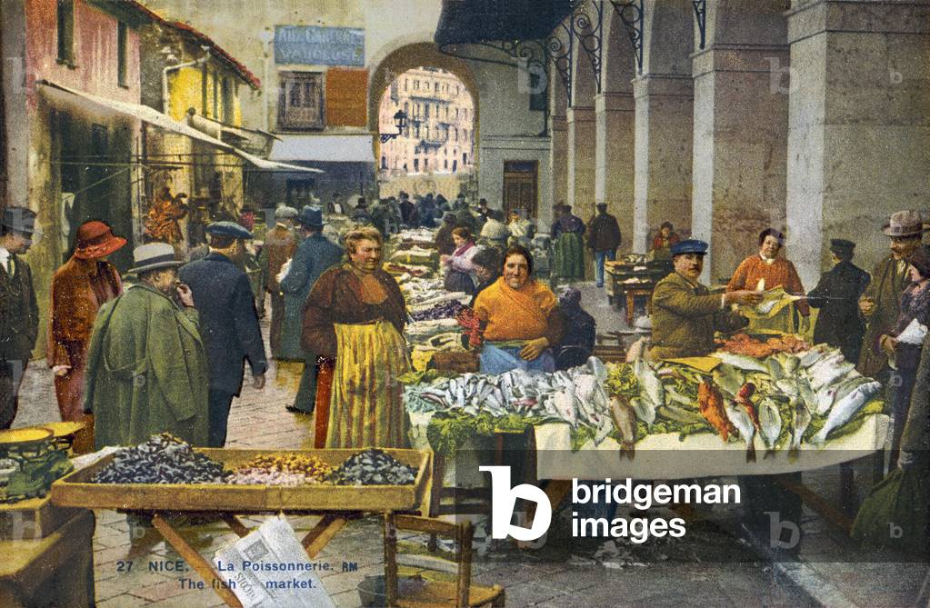 Nice, La Poissonnerie (colour photo)