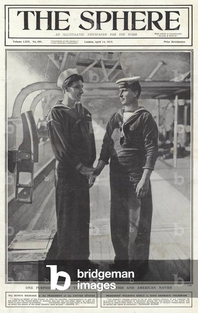 One Purpose Against the Enemy (b/w photo)