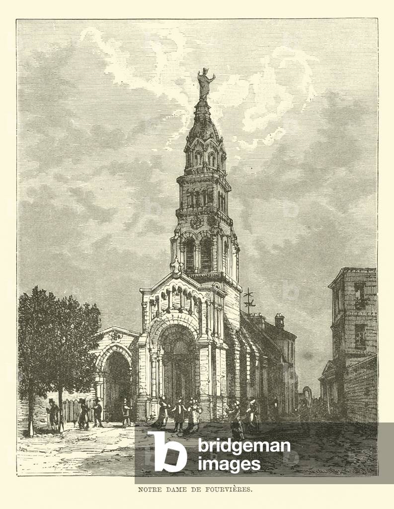 Notre Dame de Fourvieres (engraving)