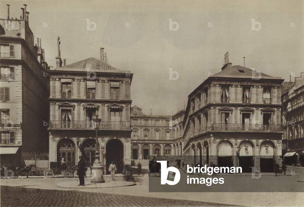 L'ancienne gare Saint-Lazare (b/w photo)