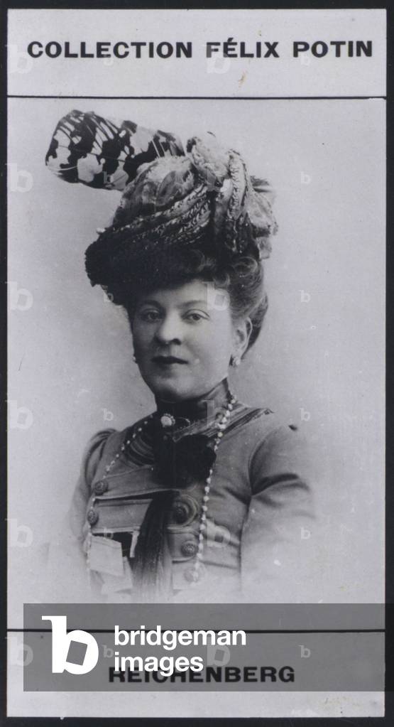 Madame Suzanne Reichenberg (1853) (b/w photo)
