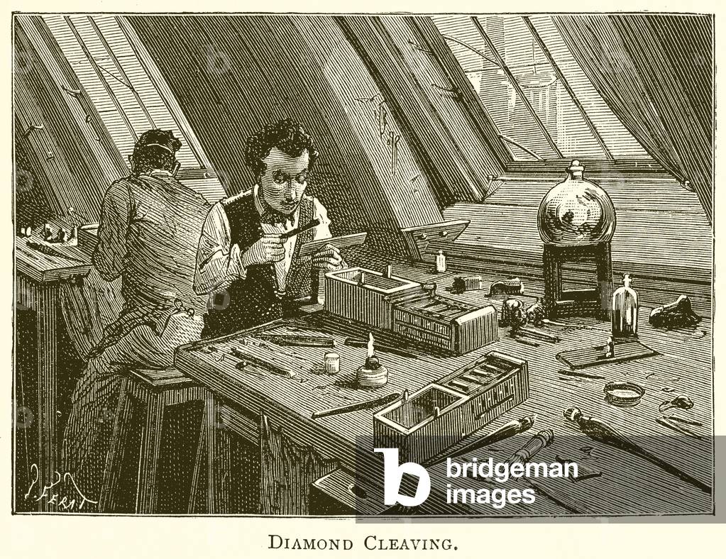 Diamond Cleaving (engraving)