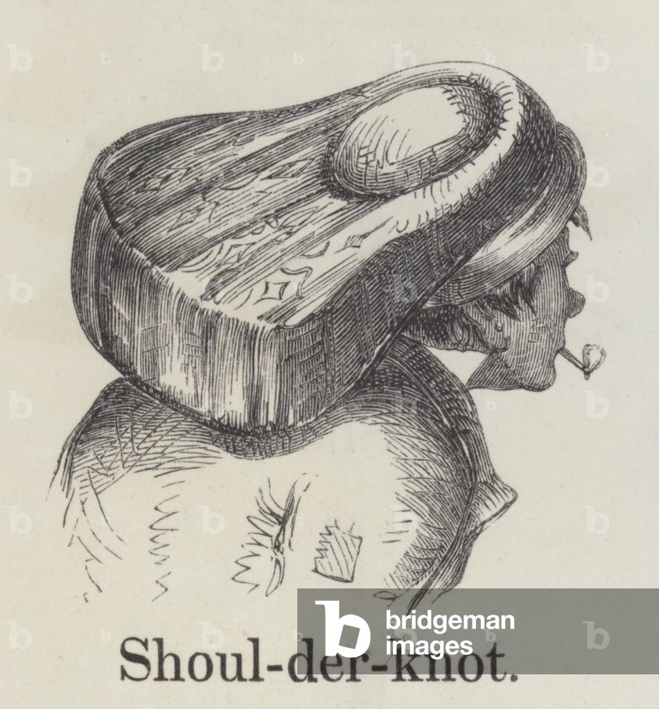 Shoulder knot (engraving)