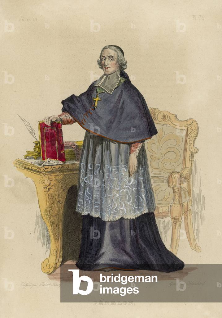 Fenelon (coloured engraving)