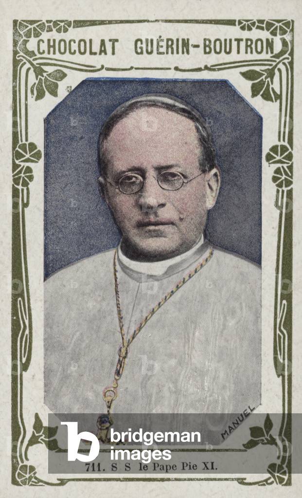 S S le Pape Pie XI (coloured photo)