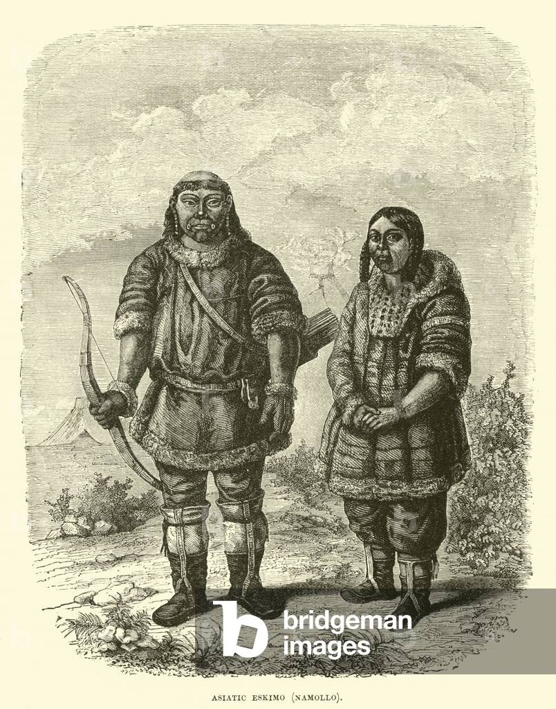 Asiatic Eskimo, Namollo (engraving)
