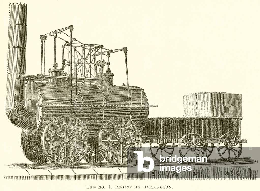 The No. 1 Engine at Darlington (engraving)
