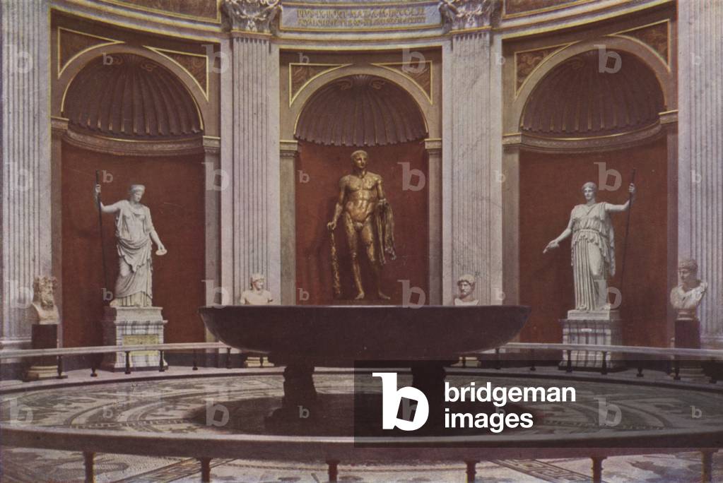 Vatican, Pio-Clementine Museum (colour photo)
