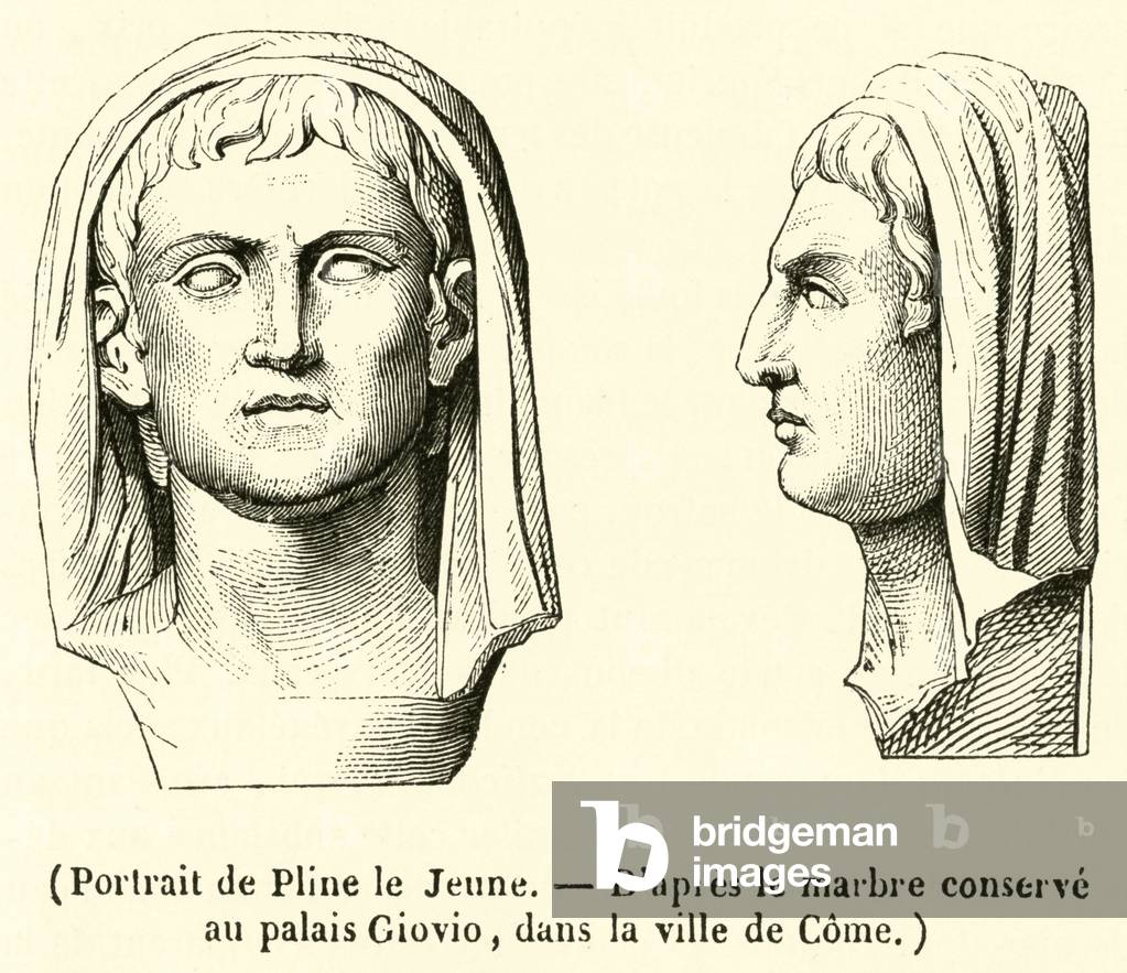 Portrait de Pline le Jeune (engraving)