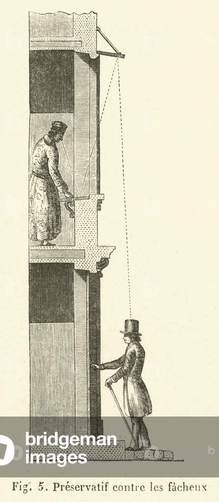 Preservatif contre les facheux (engraving)