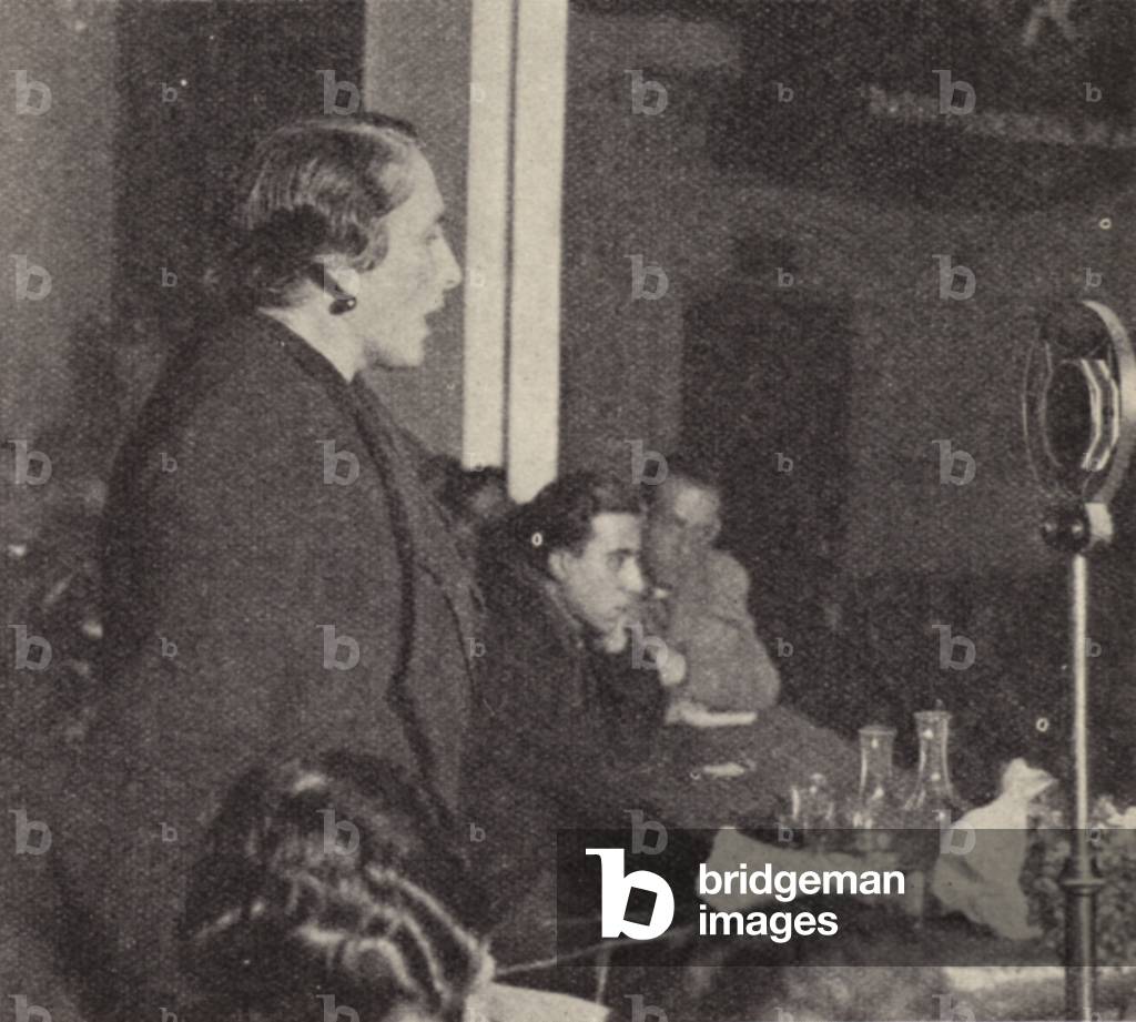 Dolores Ibarruri, Spanish republican and prominent figure of the Spanish Civil War (b/w photo)