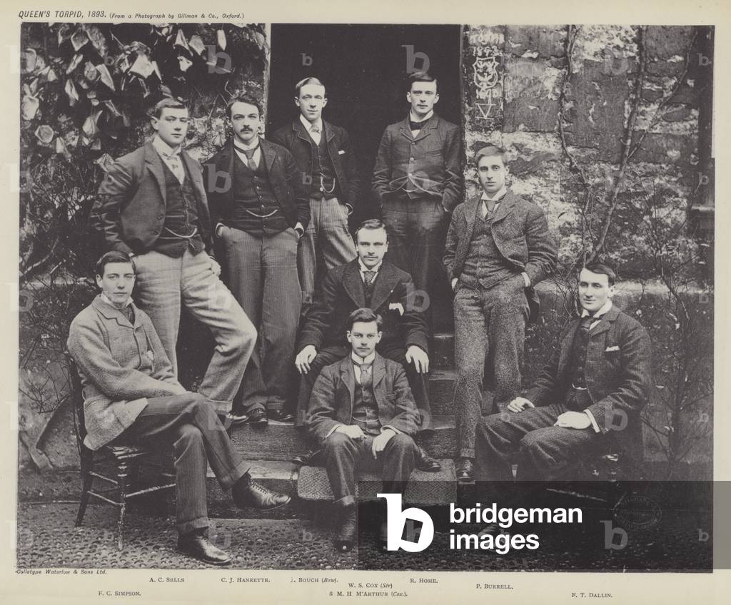 Queen's Torpid, 1893 (b/w photo)