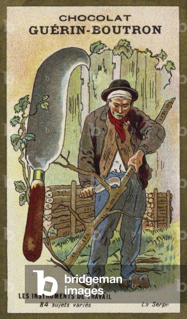 The billhook (chromolitho)