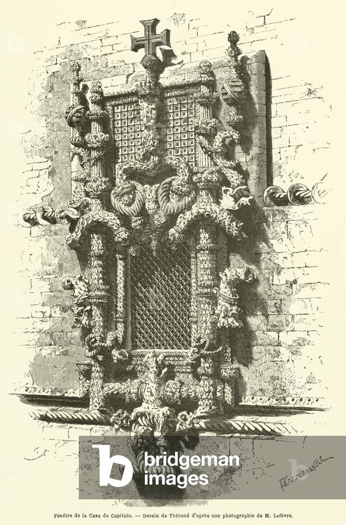 Fenetre de la Casa do Capitulo (engraving)