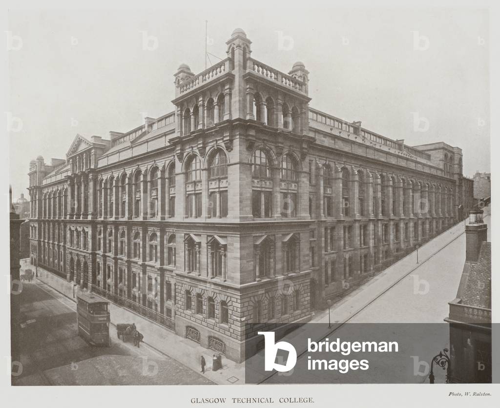 Glasgow Technical College (b/w photo)