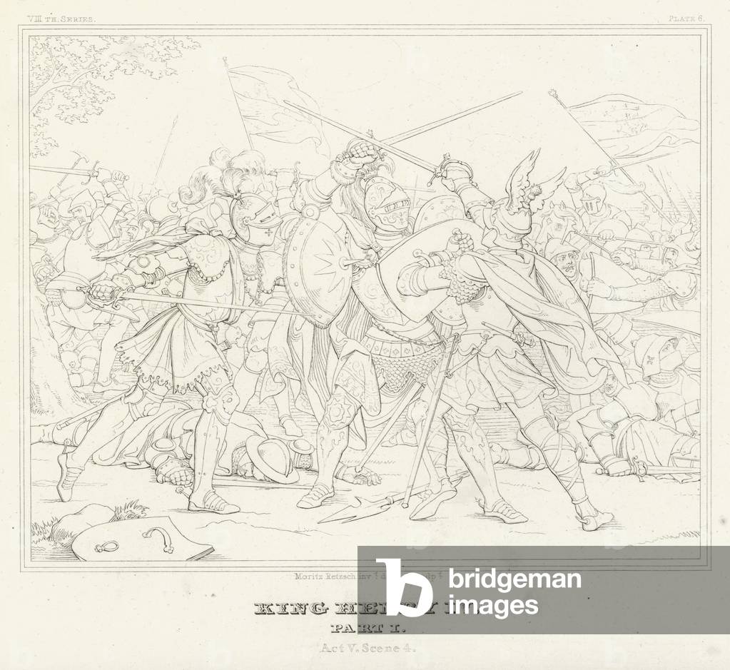 King Henry IV, Part I, Act V, Scene 4 (engraving)