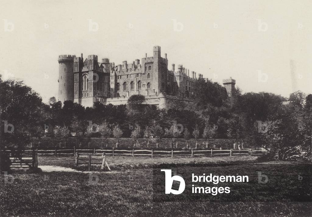 The Castle (b/w photo)