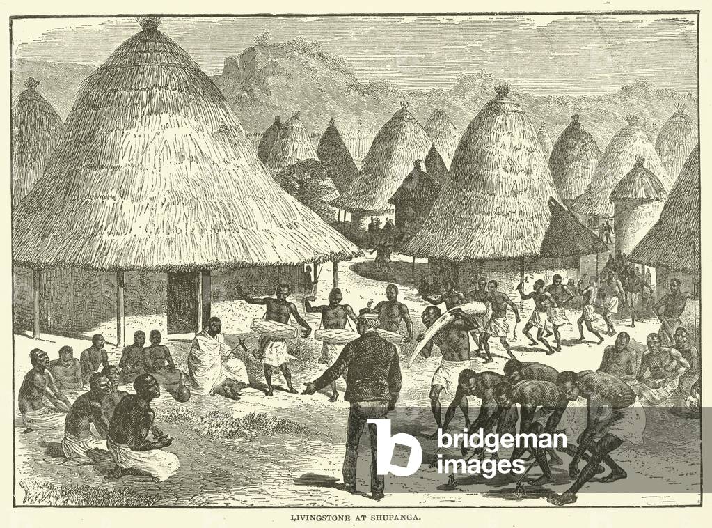 Livingstone at Shupanga (engraving)
