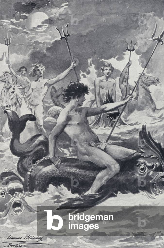 Illustration for Goethe's Faust (litho)